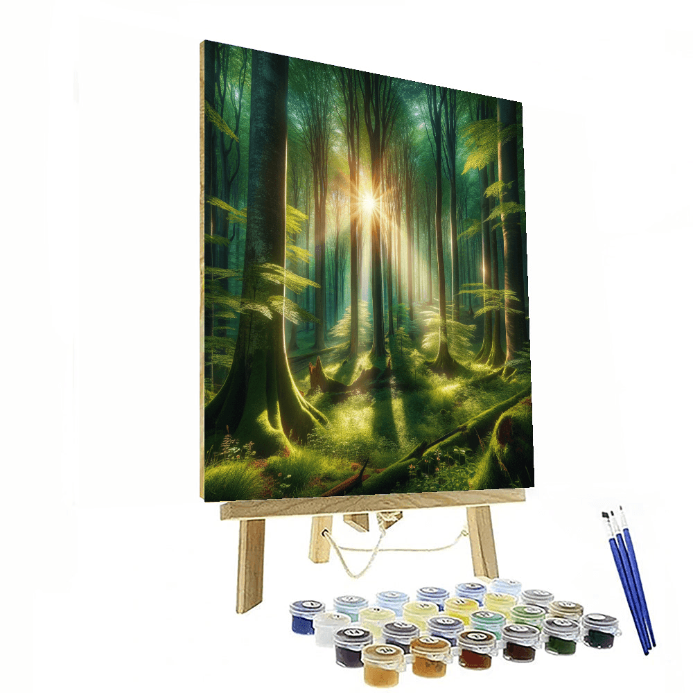 Dappled Forest Paint By Numbers Kits