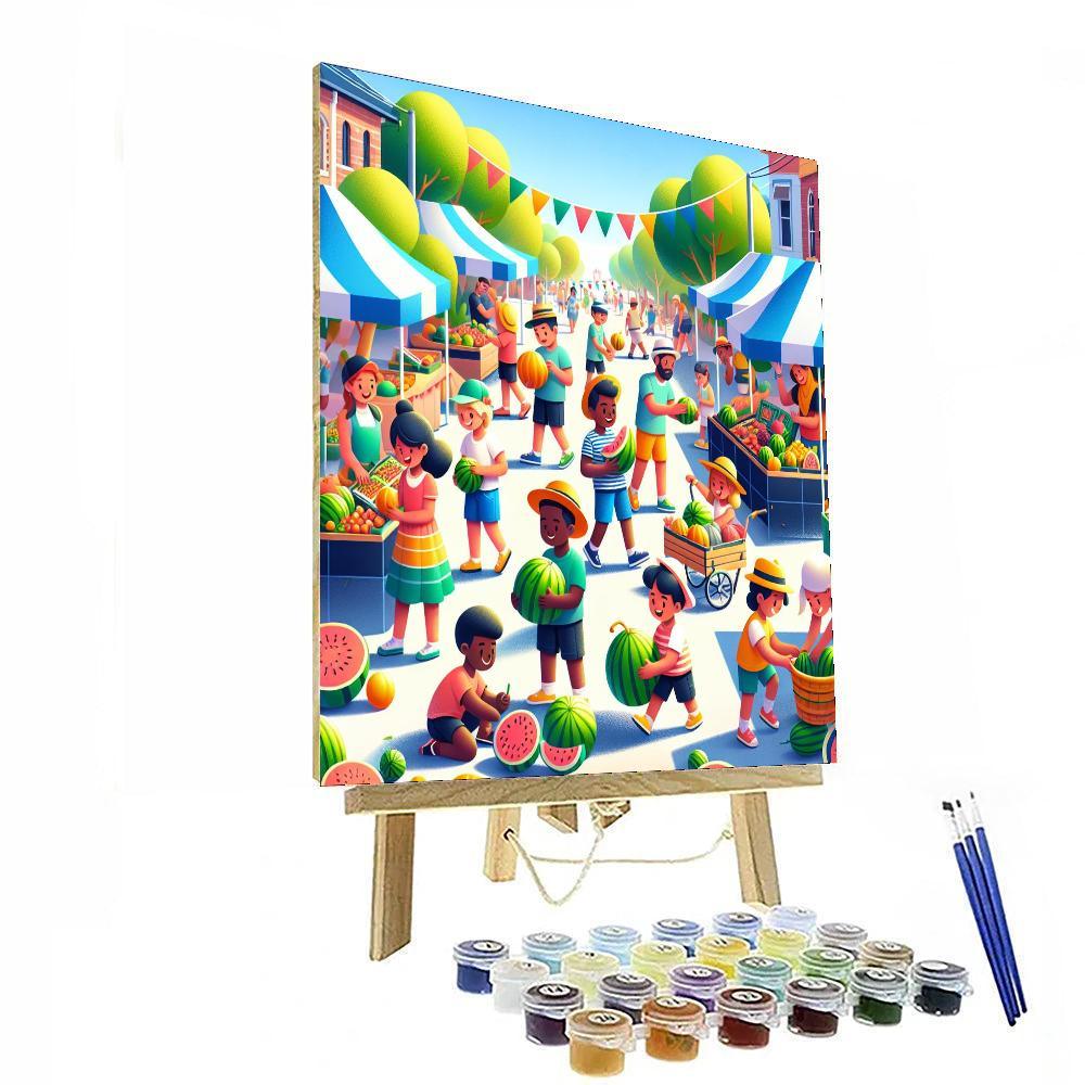 Melon Festival - Australia Paint By Number