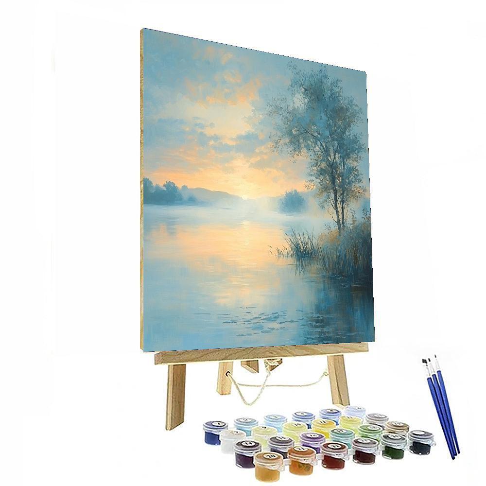 Edgar Degas Inspired Dawn Mist Melody  Paint By Numbers