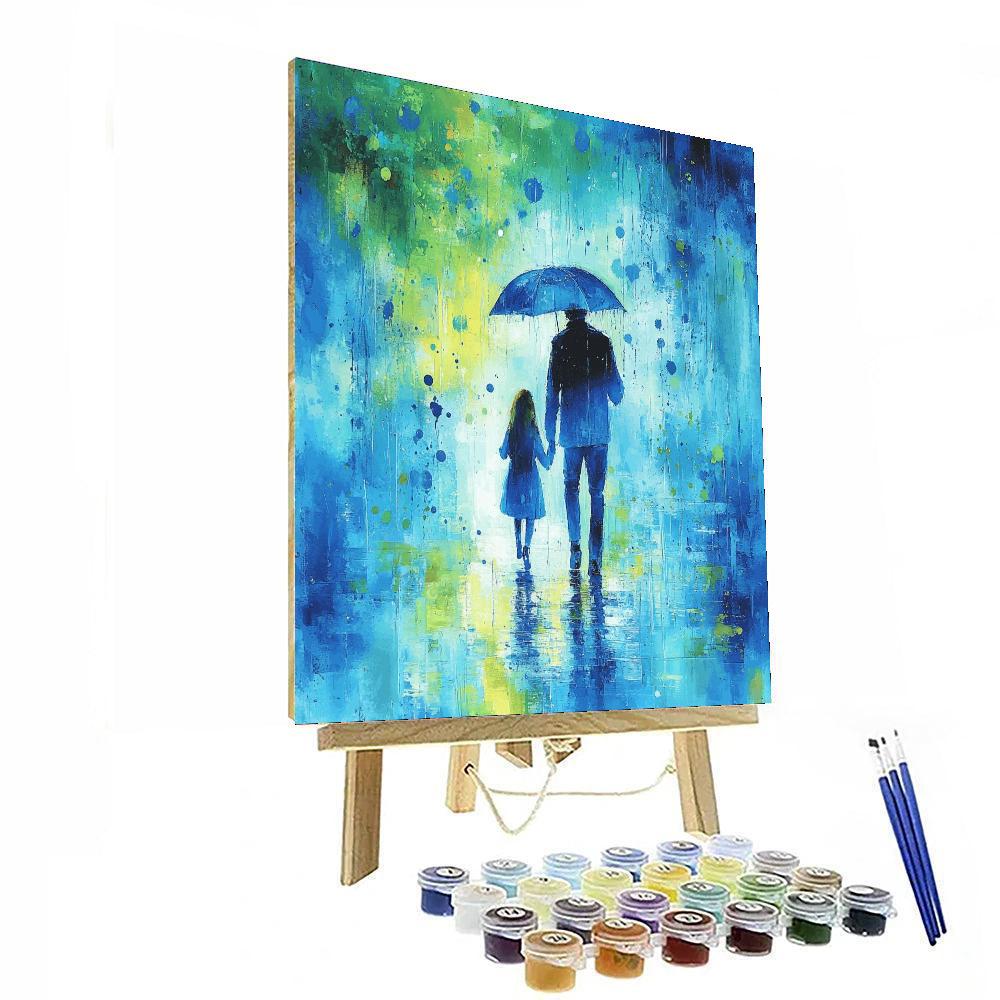 A Mother’s Touch Of Joy Paint By Color