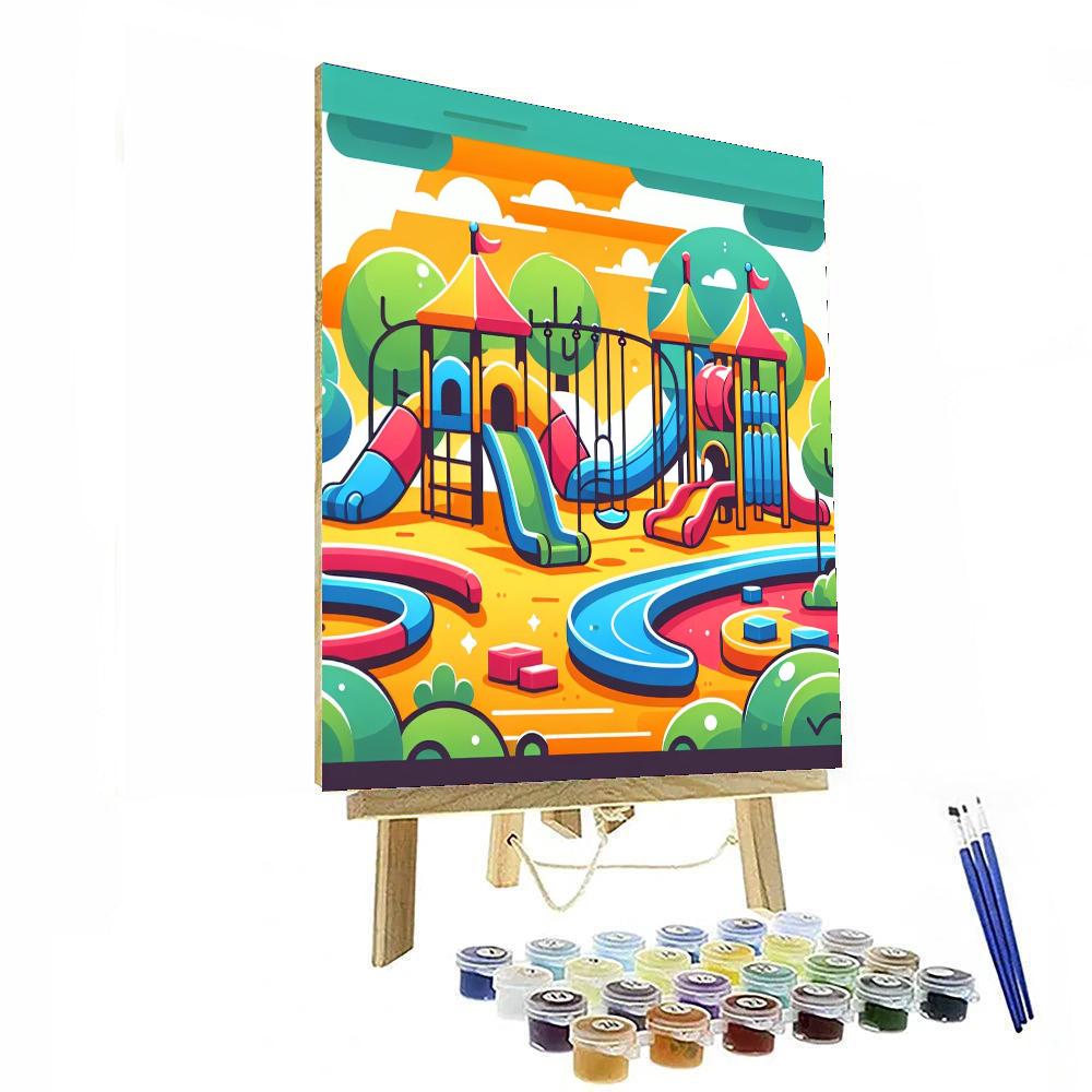 Adventure Playground Expedition Painting Number Kit