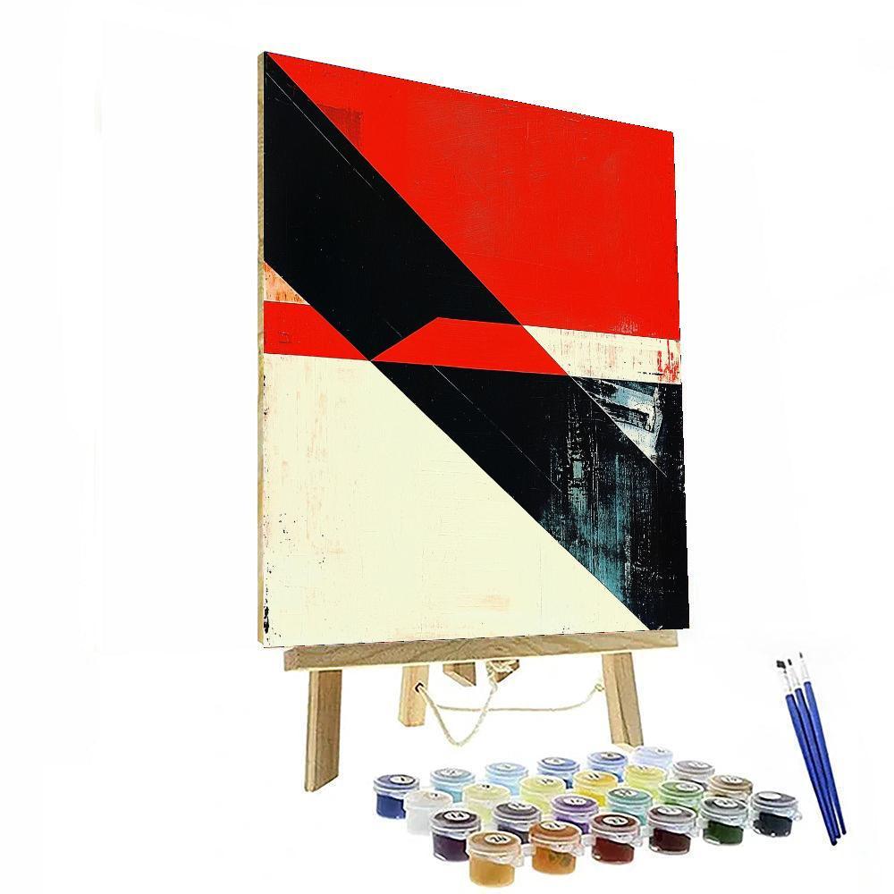 Kazimir Malevich Inspired Rhythm Of Colors  Paint By Numbers Kits