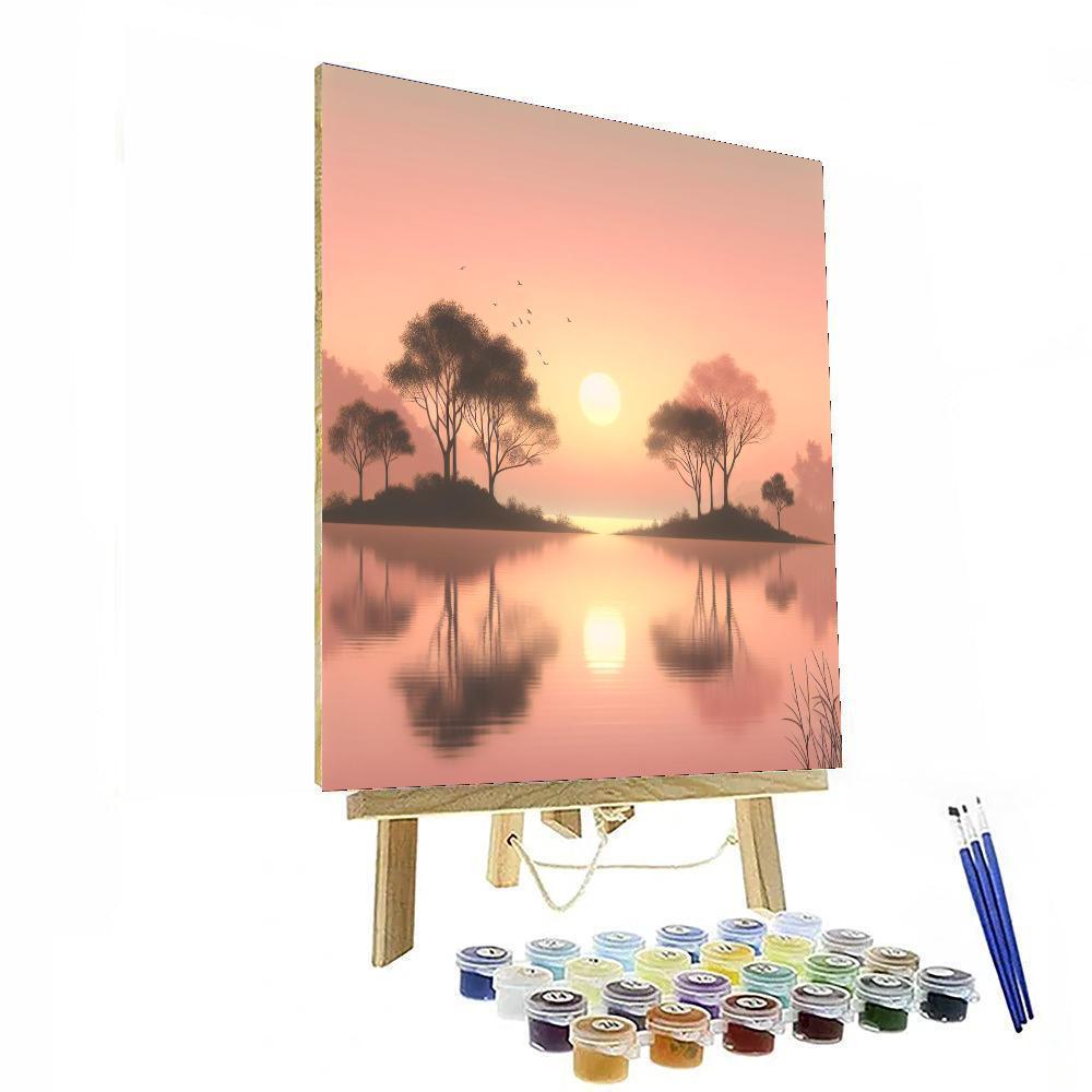 Radiant Sunrise Serenity - DIY Painting By Numbers Kit – Artistry Rack