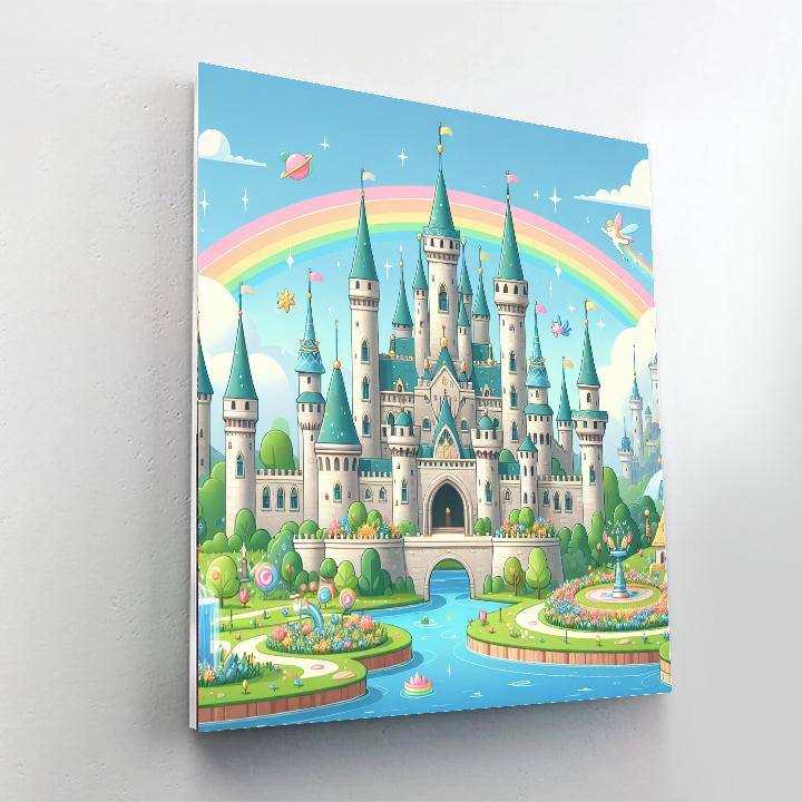 Dreamland Castle DIY Paint By Numbers
