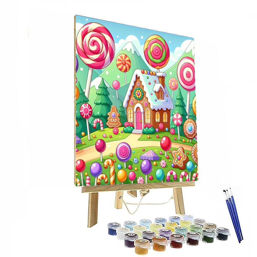 Sweet Tooth Candyland Paint By Numbers