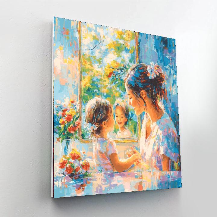 Through The Looking Glass Painting Number Kit