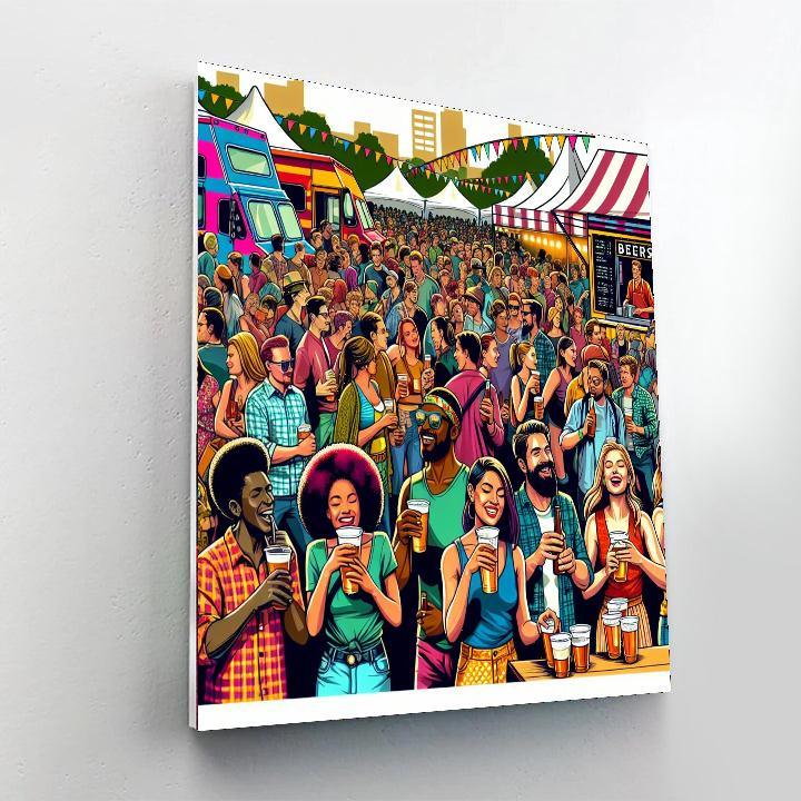 Brewfest - Usa Numbered Painting Kits