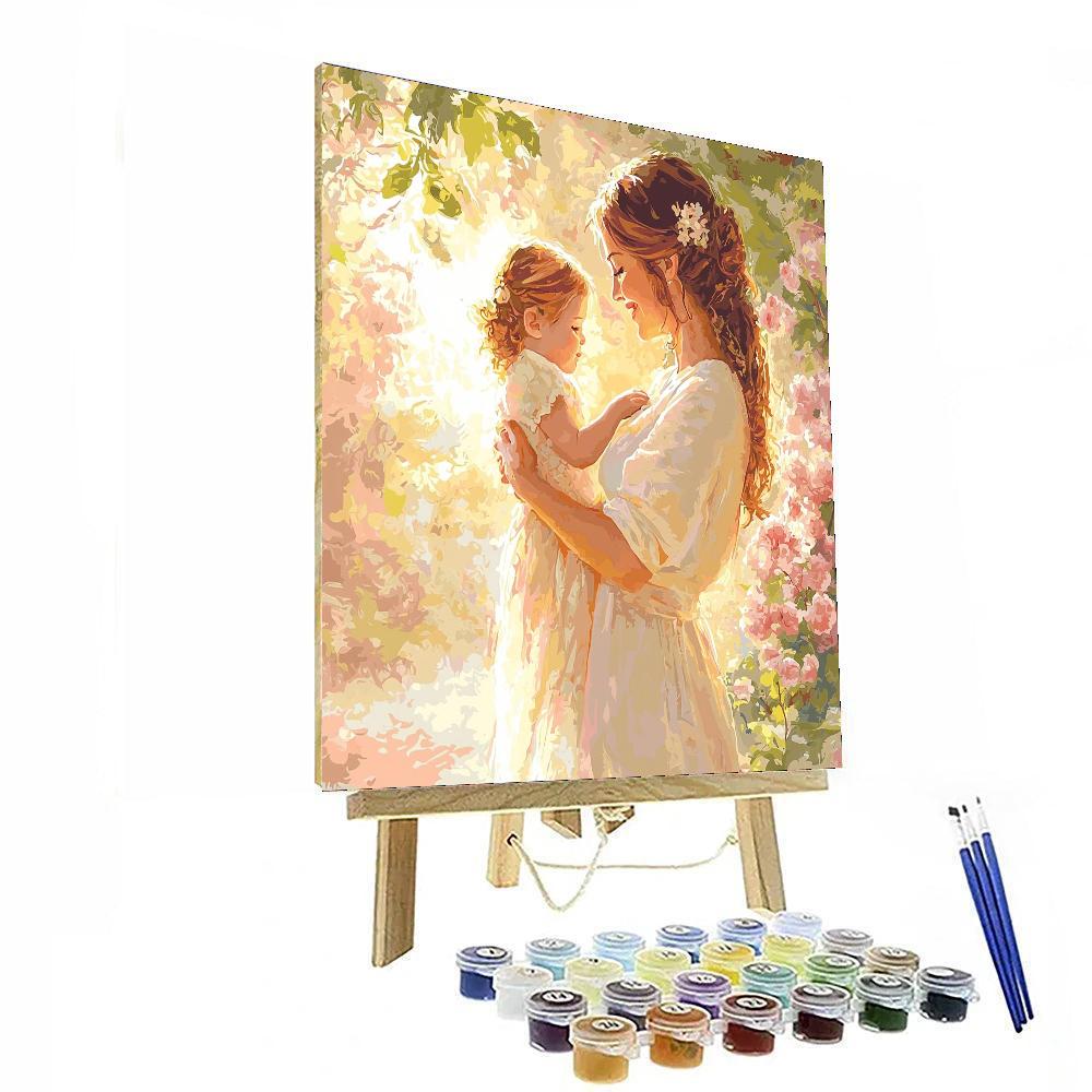 Embraced By Love Number Painting