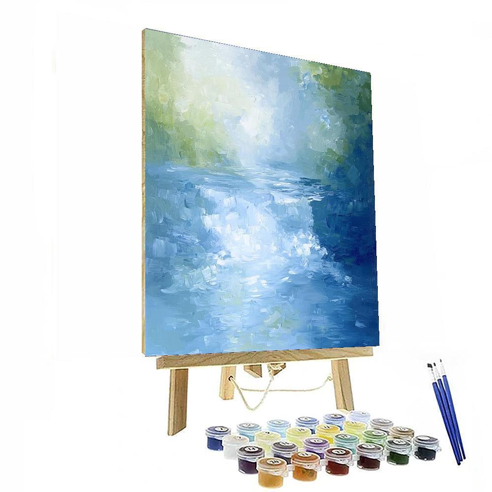 Paul Cézanne Inspired Tranquil Streams  Paint By Numbers Art