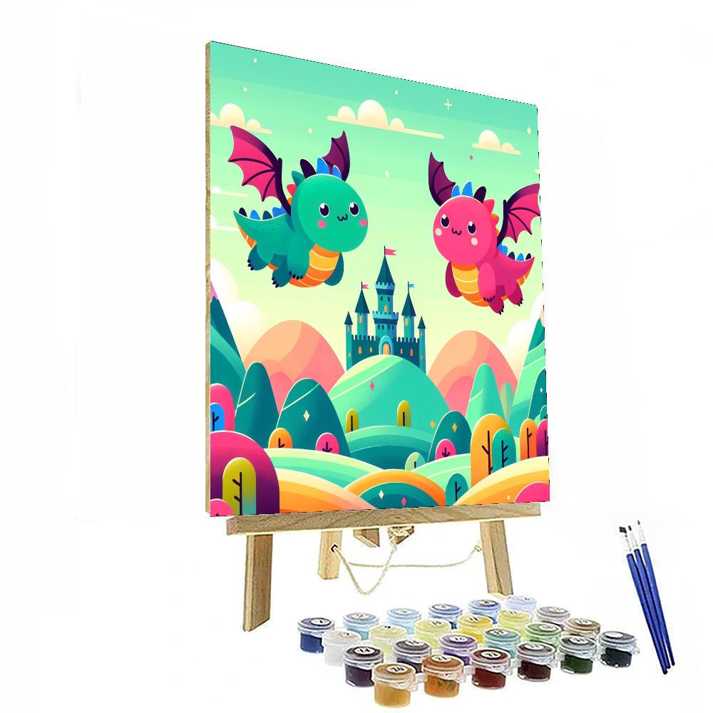 Adventures With Dragons Paint By Numbers Kits