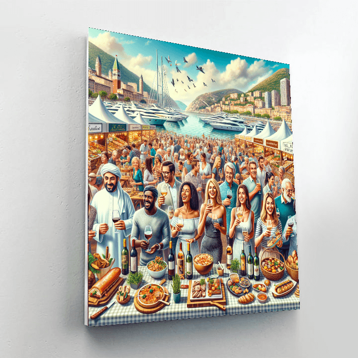 Wellington Wine And Food Festival Number Painting