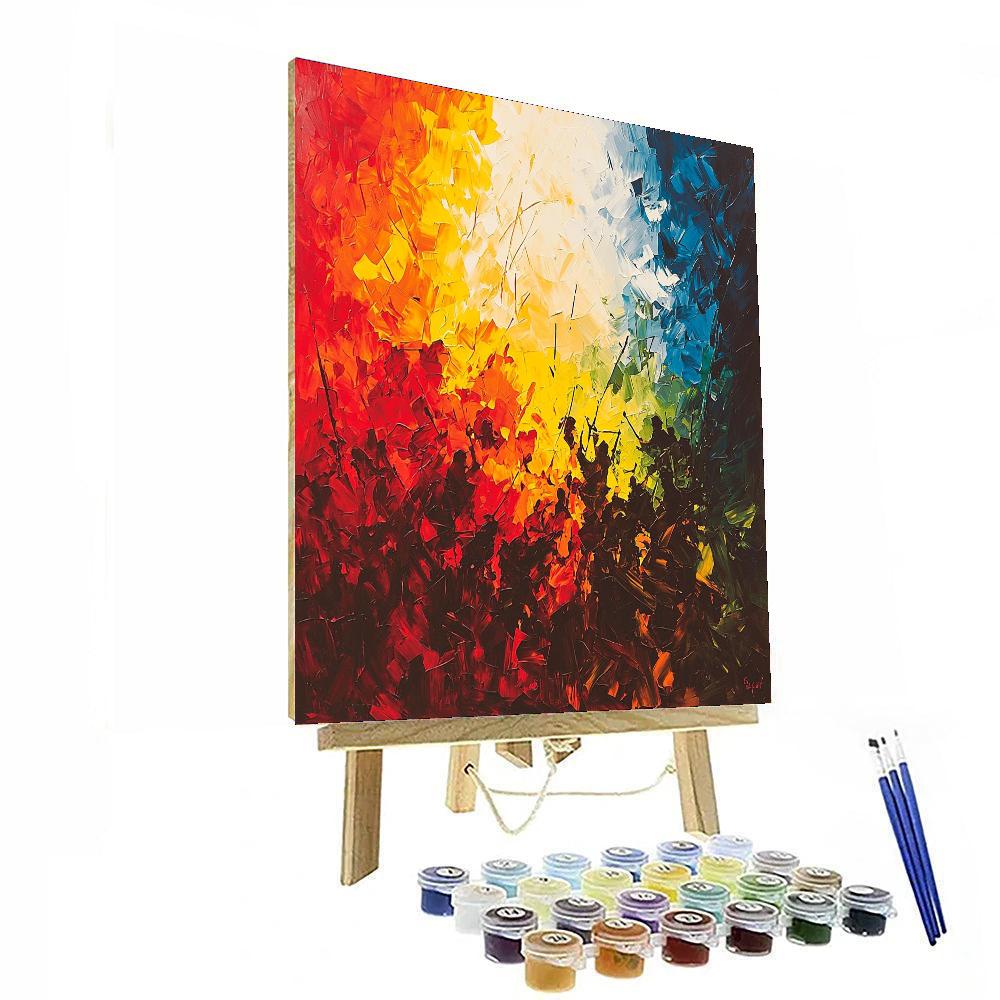 Caravaggio Inspired Resonance Of Color  Paint By Color