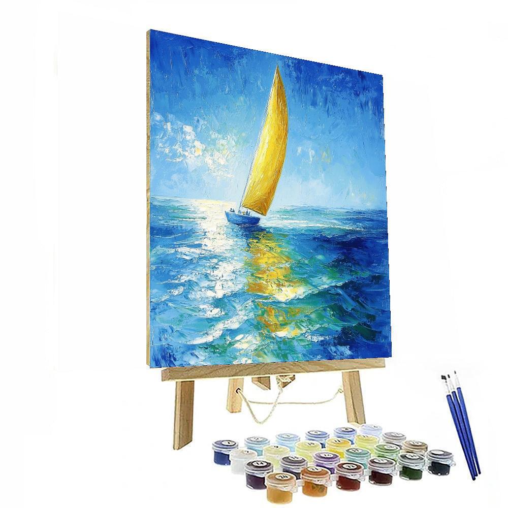 Sailing Into Memories Painting Number Kit