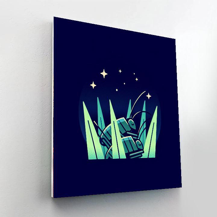 Chirping Crickets Paint By Numbers Art
