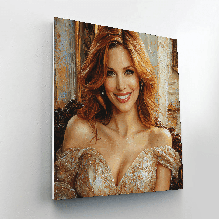 Jessica Chastain: The Artistry Of Depth And Diversity Painting By Numbers Kit