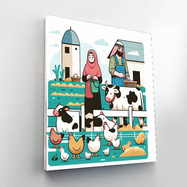 Farm To Table Journey Paint By Number