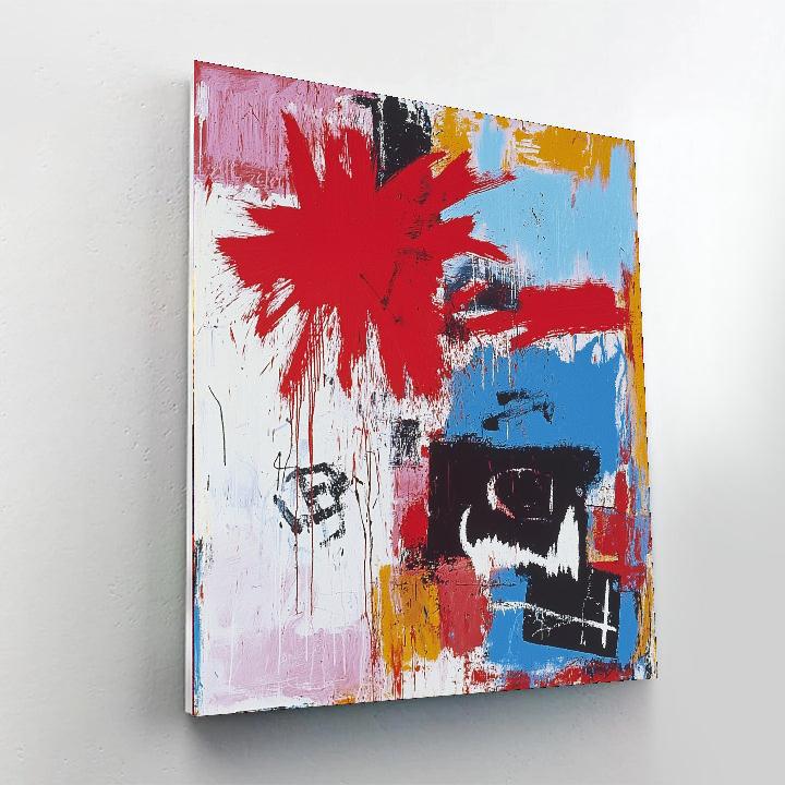 Jean-Michel Basquiat Inspired Inner Battles  Paint By Numbers Kits