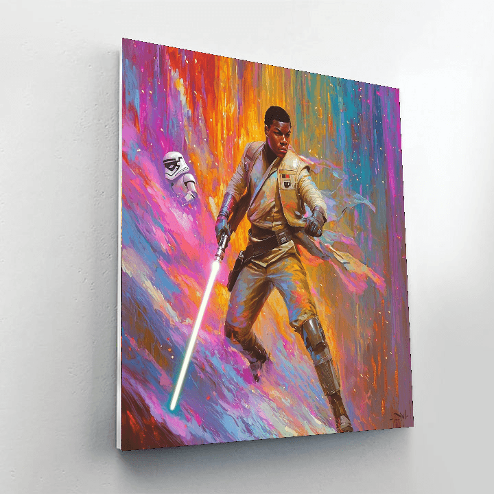 John Boyega: The Resilient Force Of Finn Paint By Numbers Kits