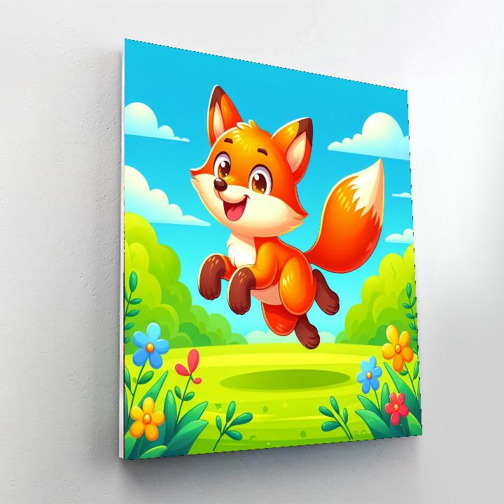 Lively Fox DIY Paint By Numbers