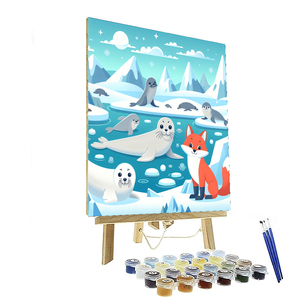 Polar Adventure Excursion Painting By Numbers Kit