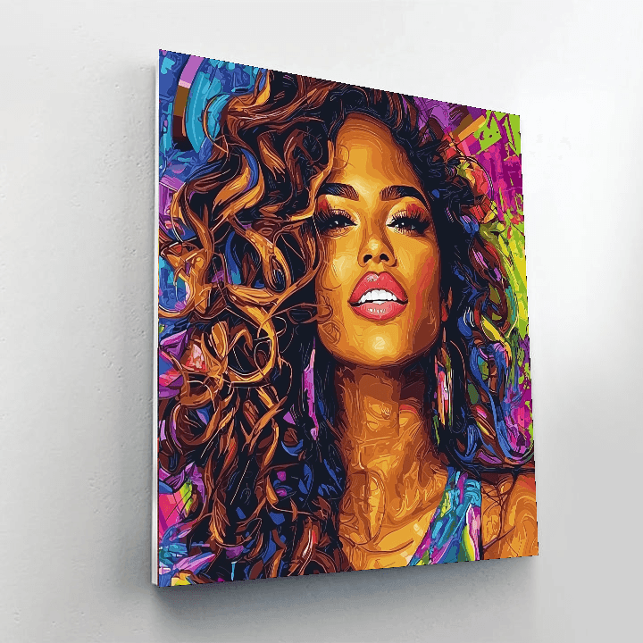 Zendaya: The Rising Star With Unmatched Grace Painting By Numbers Kit