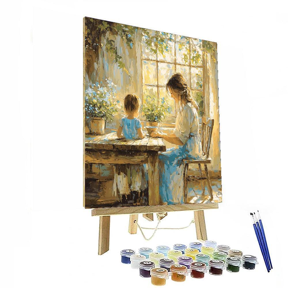 Cherished Morning Moments Paint By Number