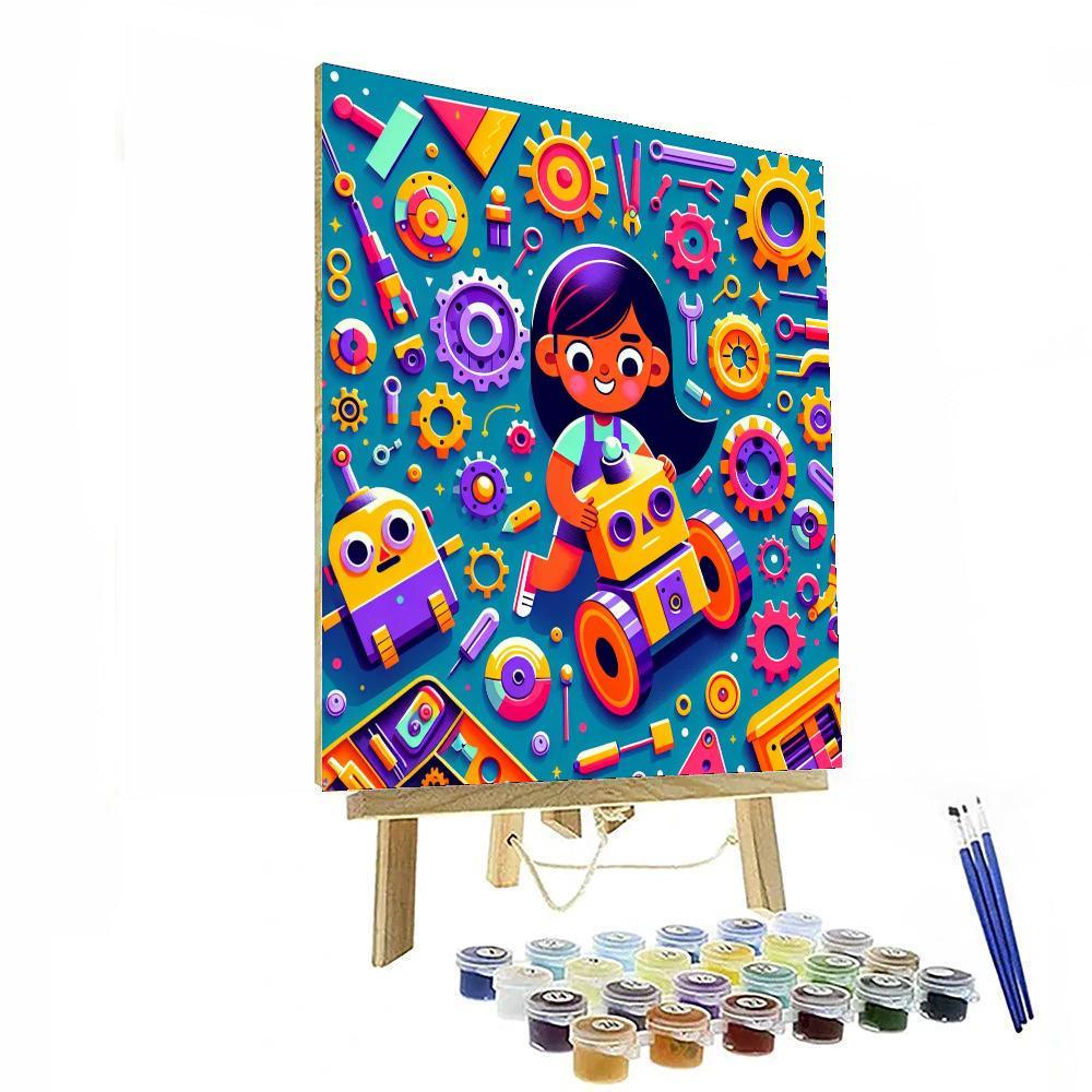 Robot Inventor Challenge Paint By Number