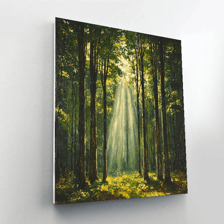 Thomas Cole Inspired Echoes Of The Forest  Paint By Numbers Kits