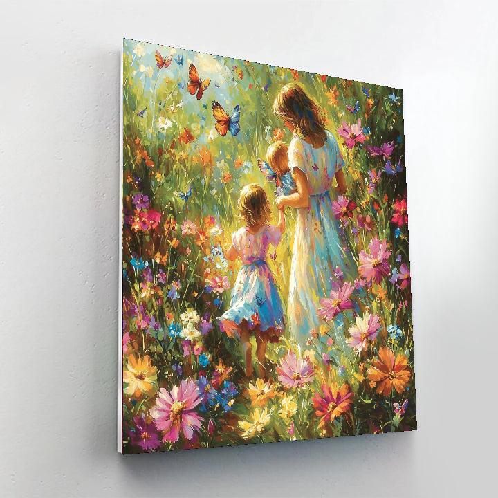Mom's Magical Garden Numbered Painting Kits