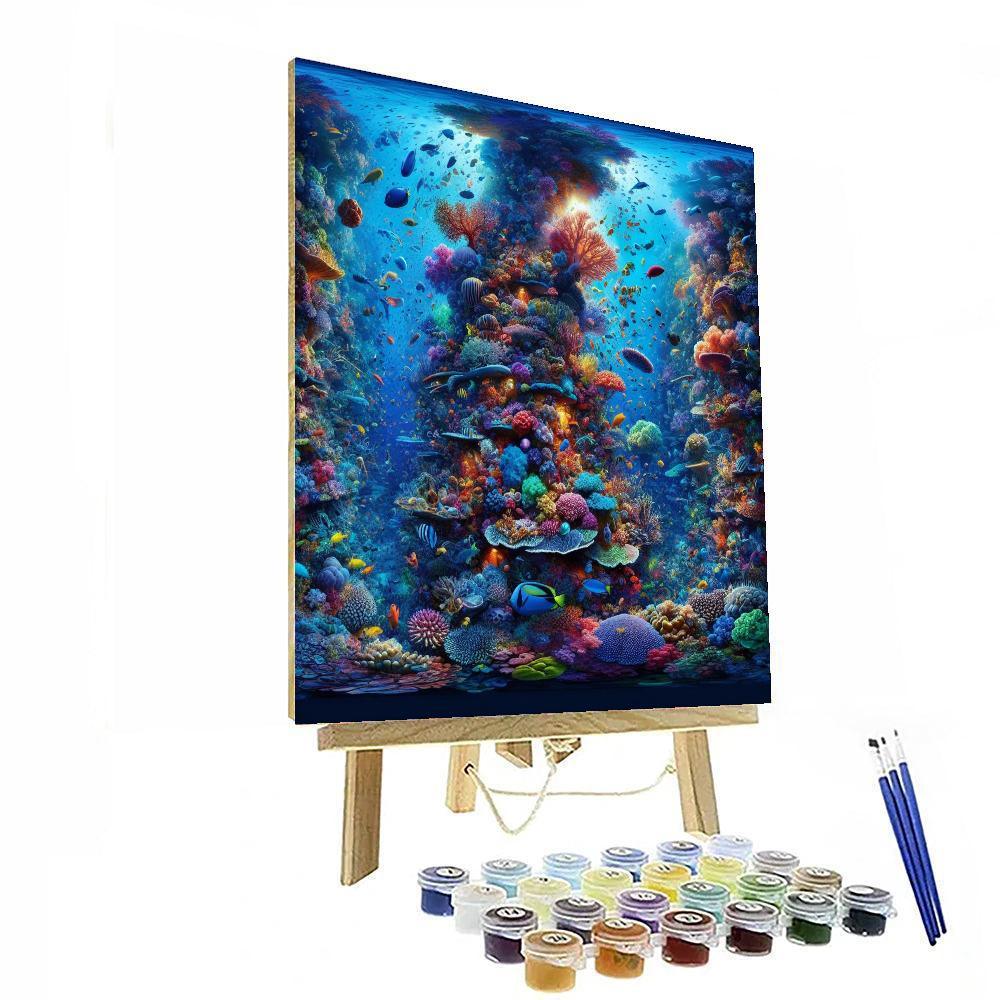 Rainbow Reef Expedition DIY Paint By Numbers