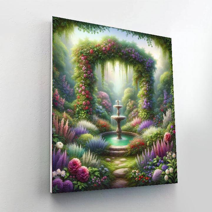 Secret Garden Splendor Paint By Number