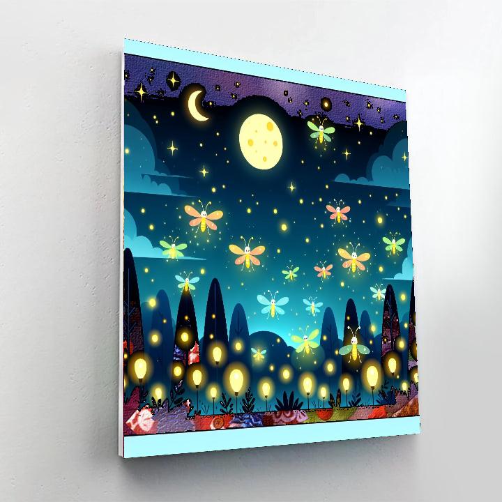 Firefly Nightlight Parade DIY Paint By Numbers