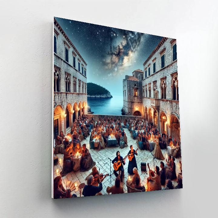 Dubrovnik Summer Festival - Dubrovnik, Croatia Number Painting