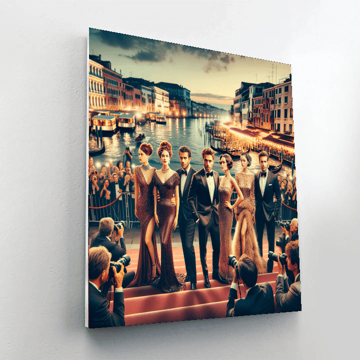 Venice Film Festival - Venice, Italy Painting Number Kit