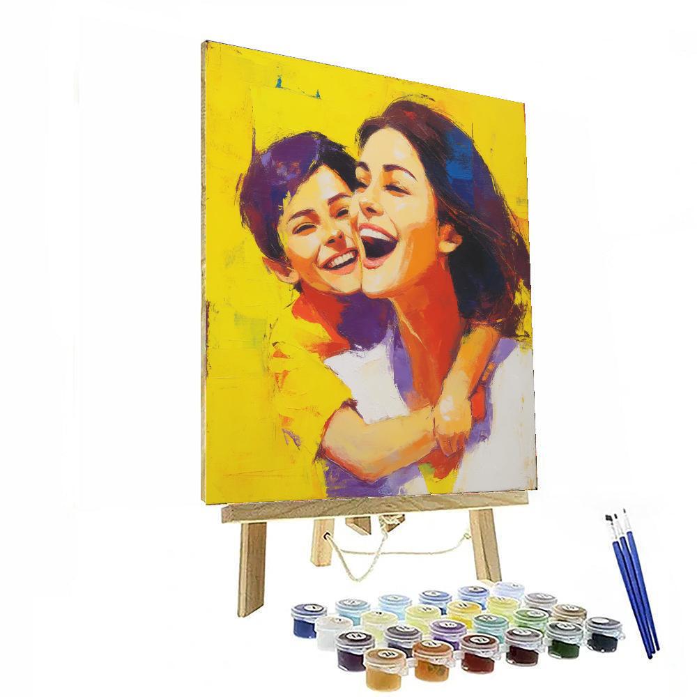 Harmonies Of Laughter Painting Number Kit