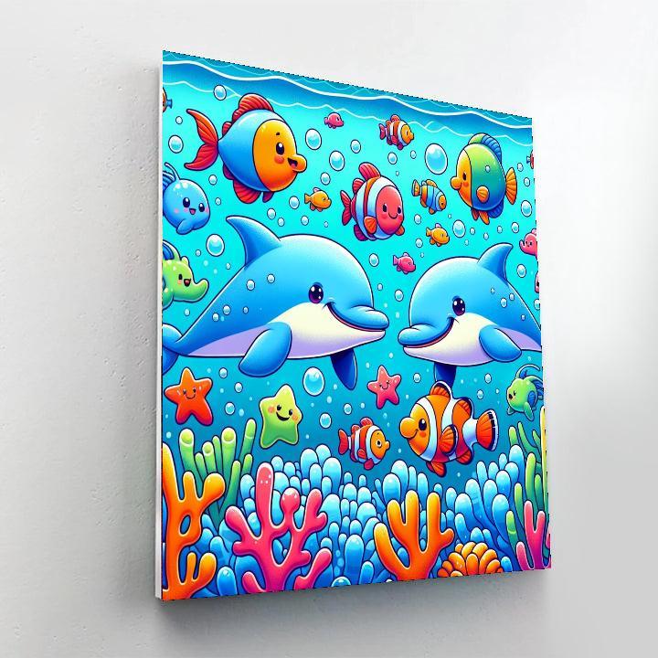 Exploring The Deep Blue Sea Paint By Color