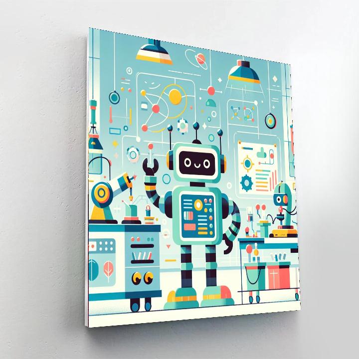 Robot Innovator Paint By Color