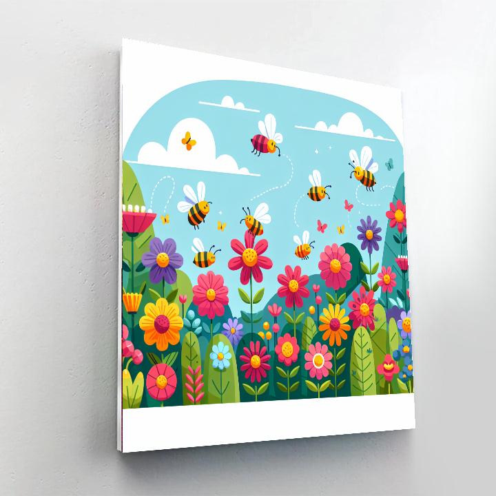 Garden Wonders Paint By Number