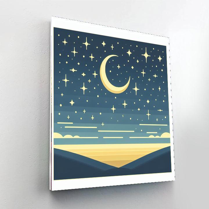 Twinkling Twilight Paint By Numbers Art