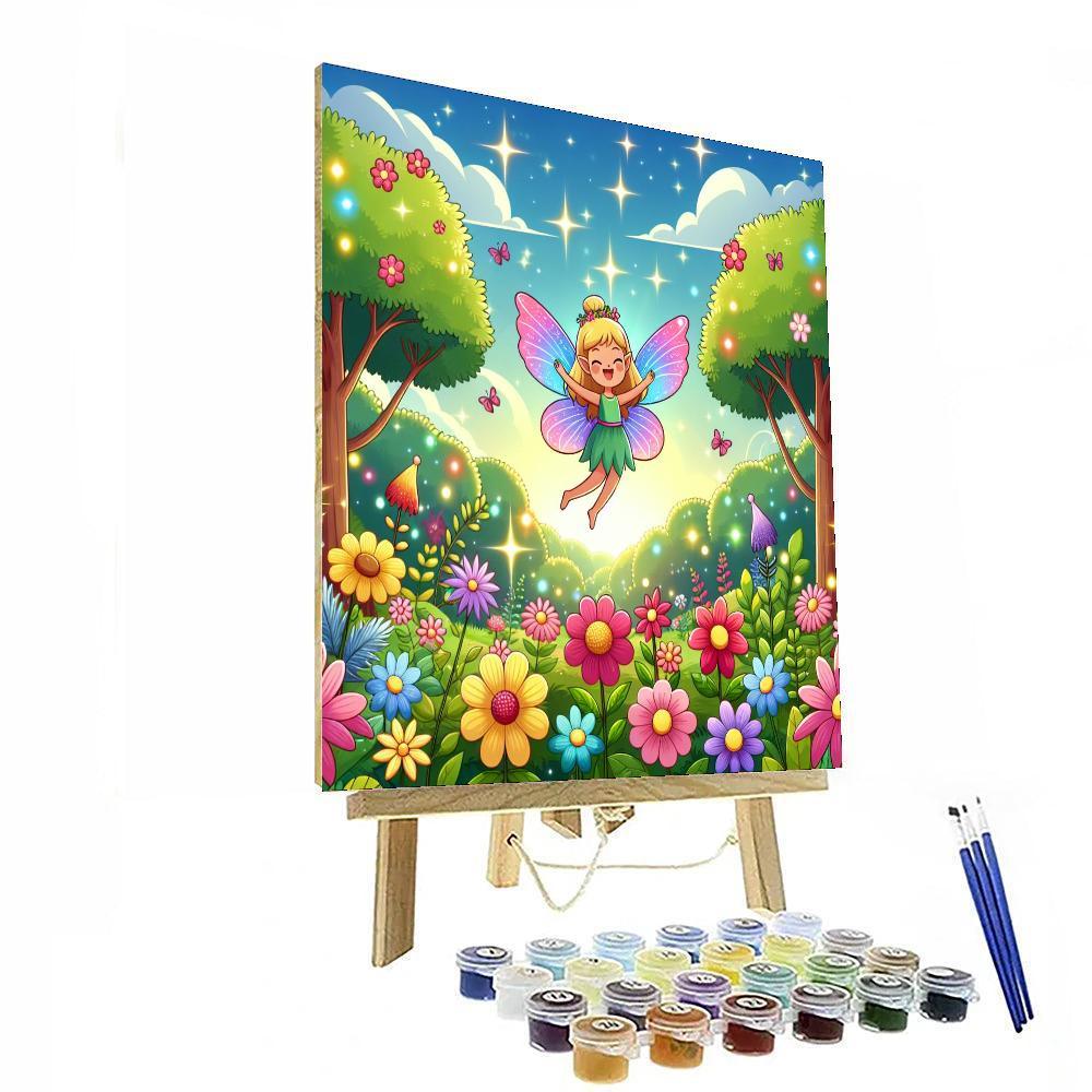 Magical Forest Fairy Paint By Numbers Kits