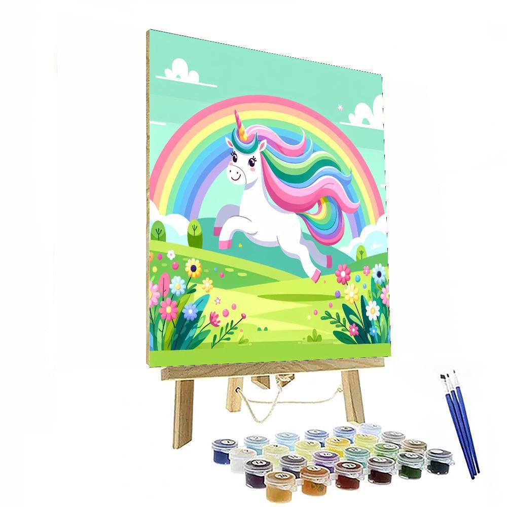 Dreamy Unicorn Adventure DIY Paint By Numbers