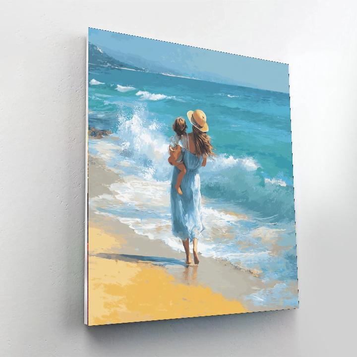 Mother's Ocean Of Embrace Paint By Numbers Kits