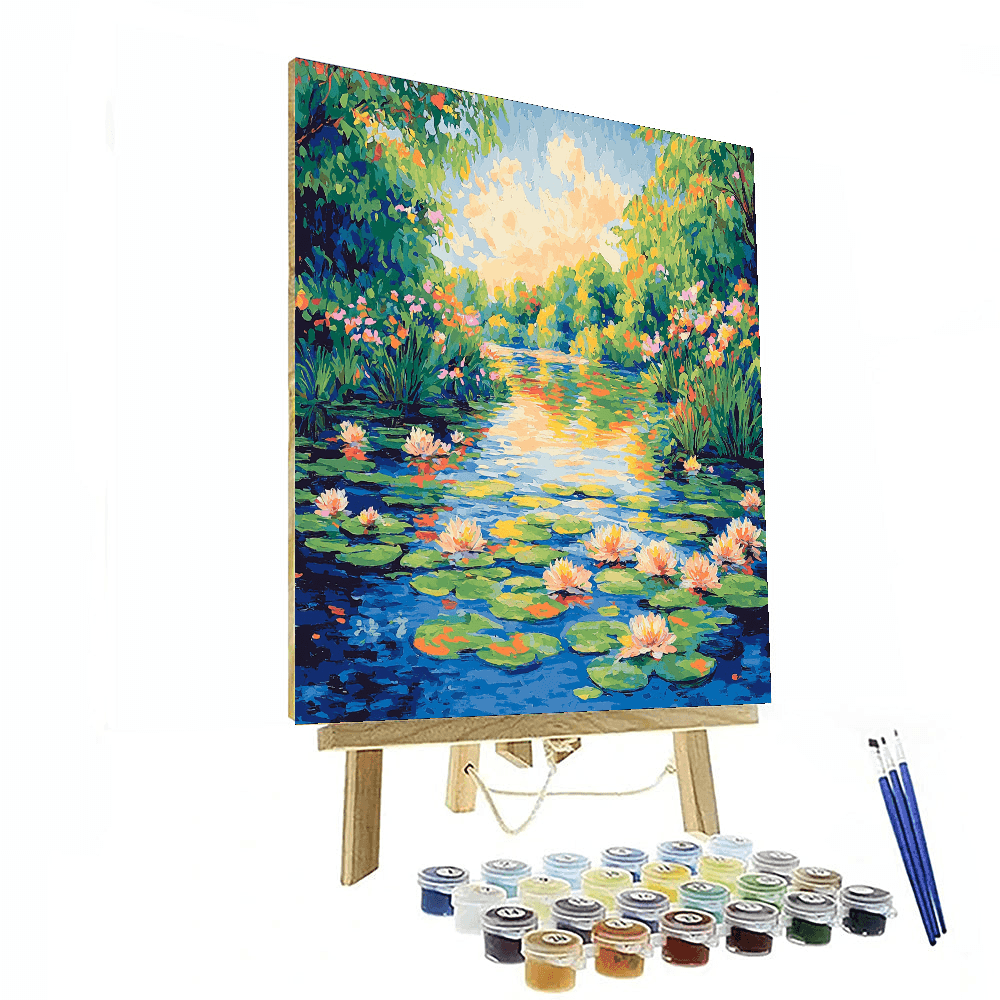 Claude Monet Inspired Monet's Spring Awakening  Paint By Numbers Kits