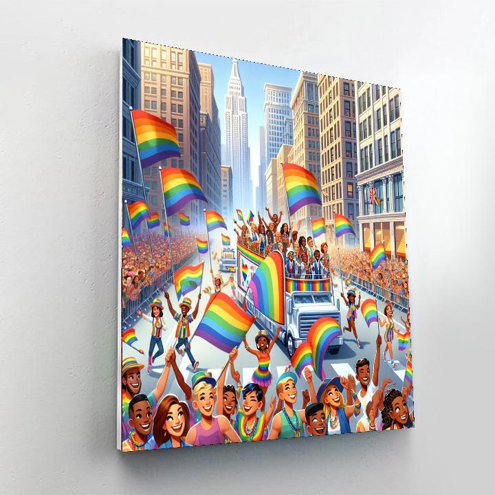 Pride Toronto - Canada Painting Number Kit
