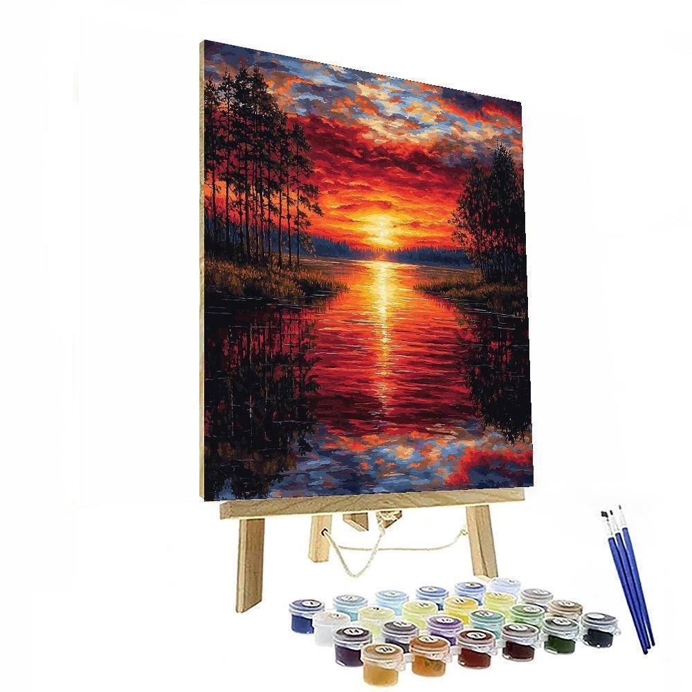 Caravaggio Inspired Reflections Of Silence  Painting By Numbers Kit