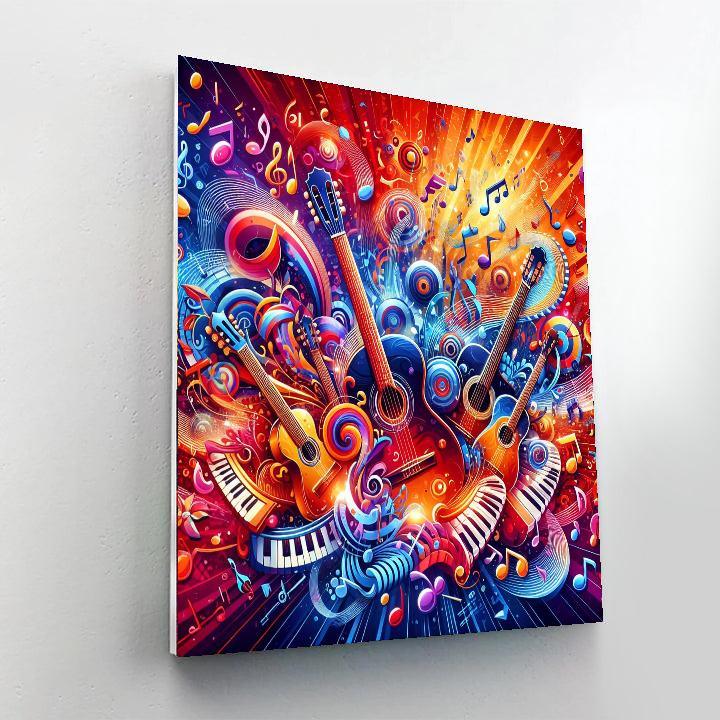 Joyful Musical Adventure Paint By Numbers Kits