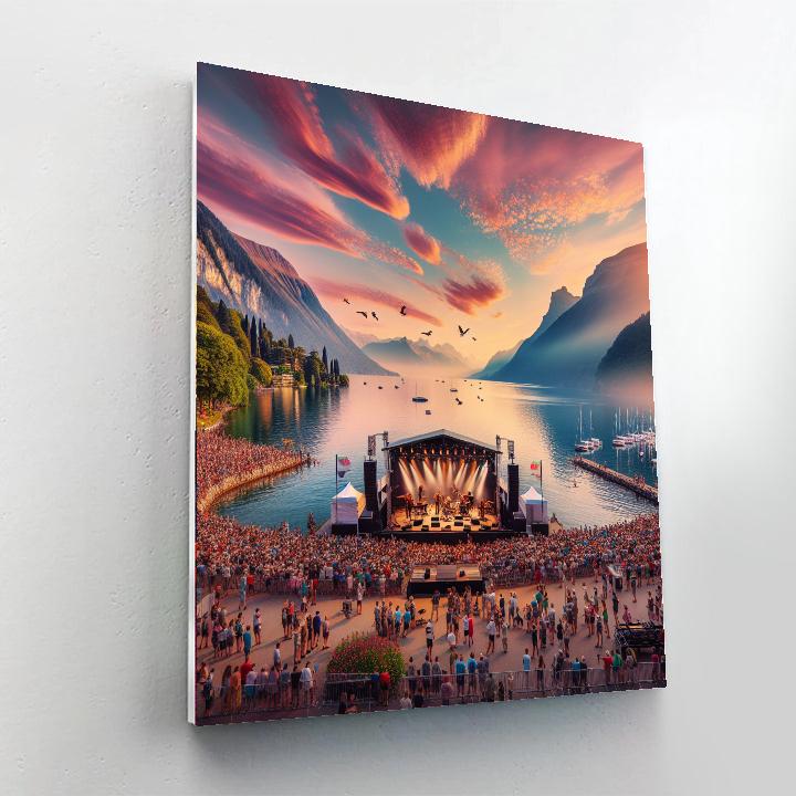 Jazz & Blues Festival - Montreux Paint By Numbers Kits