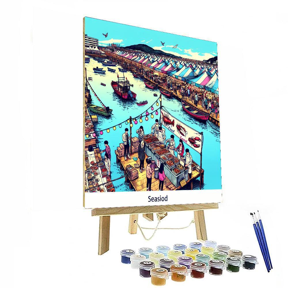 Plymouth Seafood Festival - Uk Paint By Color