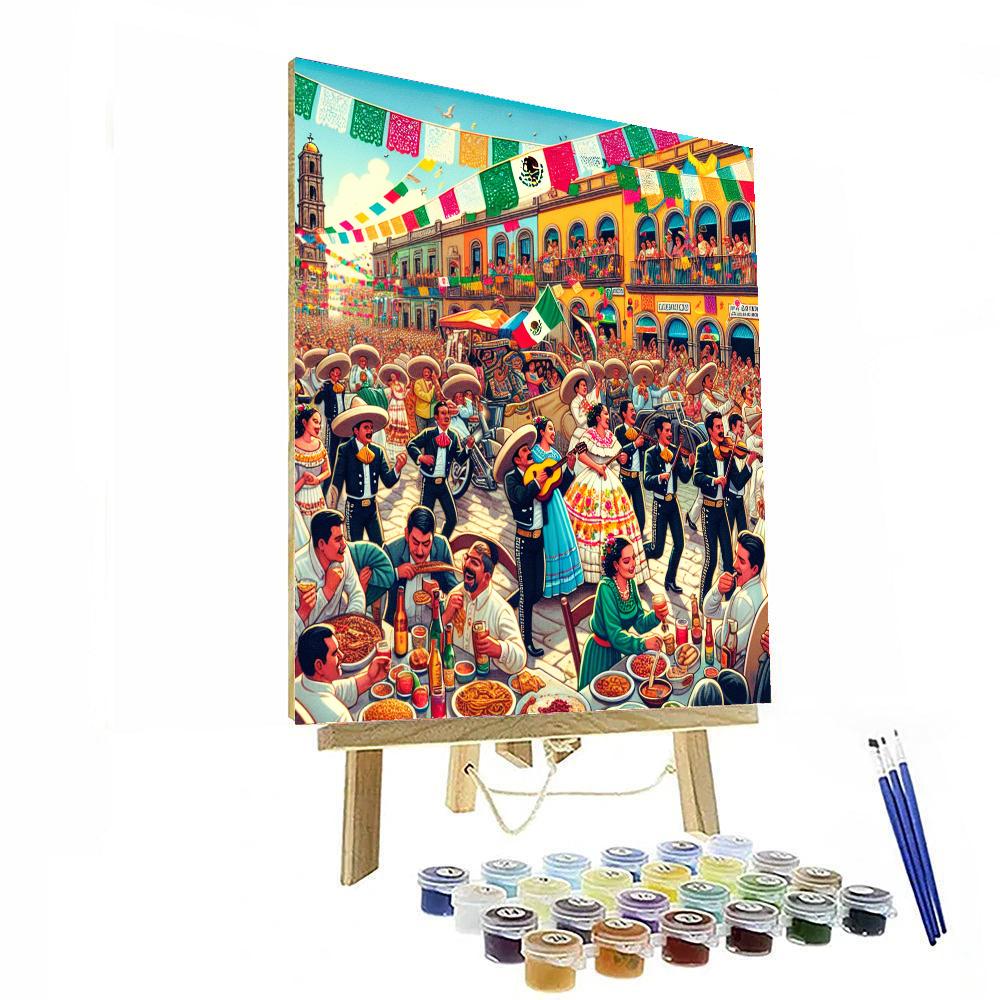 Cinqo De Mayo DIY Paint By Numbers
