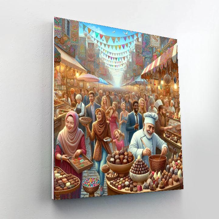 World Chocolate Day - International Paint By Color